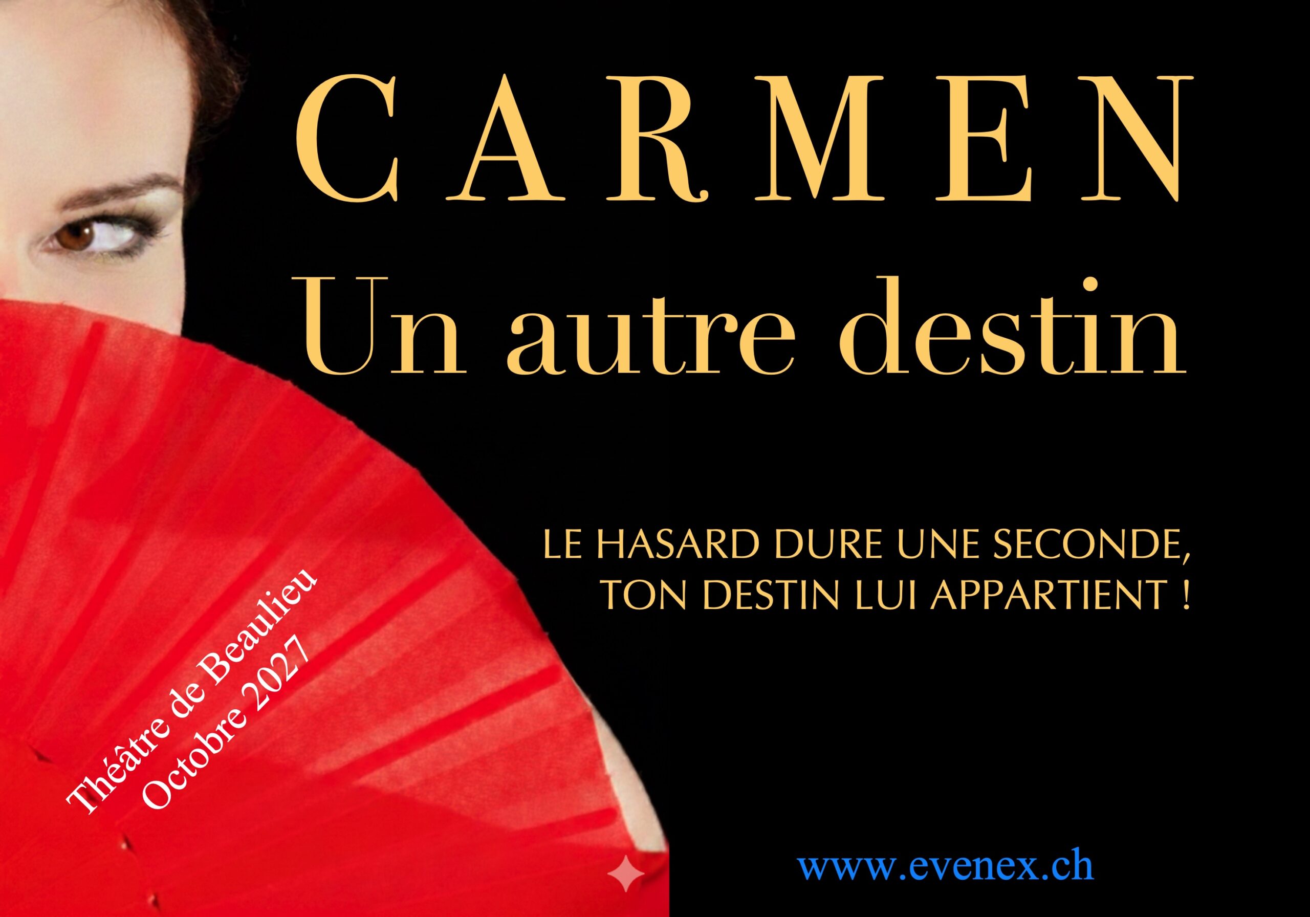 Affiche du spectacle Carmen, un autre destin